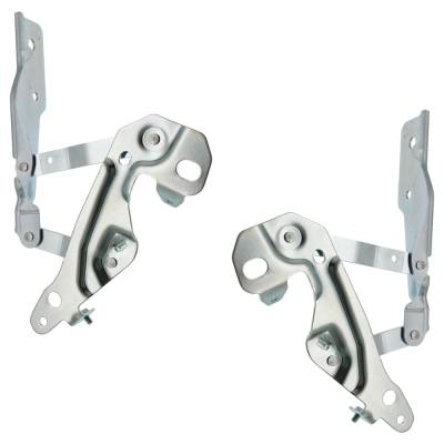Rareelectrical - New Pair Of Hood Hinge Compatible With Jeep Compass Altitude 4 Cyl 2.4L Compass North Edition 4 Cyl - Image 5