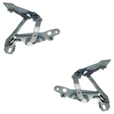 Rareelectrical - New Pair Of Hood Hinge Compatible With Jeep Compass Latitude 4 Cyl 2.0L Compass High Altitude 4 Cyl - Image 2