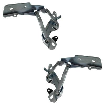 Rareelectrical - New Pair Of Hood Hinge Compatible With Jeep Compass Latitude 4 Cyl 2.0L Compass High Altitude 4 Cyl - Image 3