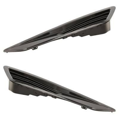 Rareelectrical - New Pair Of Hood Scoop Compatible With Chevrolet Camaro Ss 2016-2018 By 23403779 23403778 Gm1235136 - Image 7