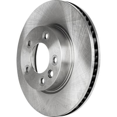 Rareelectrical - New Vented Brake Disc Compatible With Porsche Volkswagen Touareg Vr6 6 Cyl 3.6L Touareg Wolfsburg - Image 7