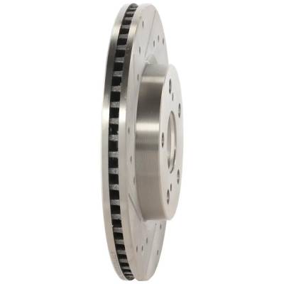 Rareelectrical - New Cross-Drilled And Slotted Brake Disc Compatible With Lexus Scion Toyota Rav4 Platinum 4 Cyl 2.5L - Image 8