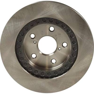 Rareelectrical - Vented Brake Disc Compatible With Toyota Rav4 Base Rav4 Base 4 Cyl 2.0L 1996-2000 By 4351242010 - Image 3