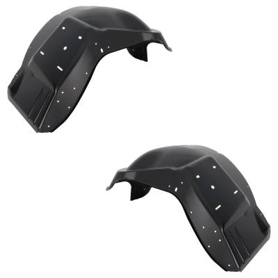Rareelectrical - New Front Left And Front Right Fender Liner Compatible With Chevrolet Gmc Express 2500 Base 4 Cyl - Image 2