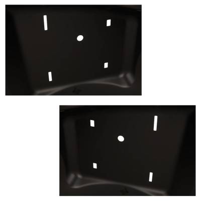 Rareelectrical - New Front Left And Front Right Fender Liner Compatible With Chevrolet Gmc Express 2500 Base 4 Cyl - Image 7