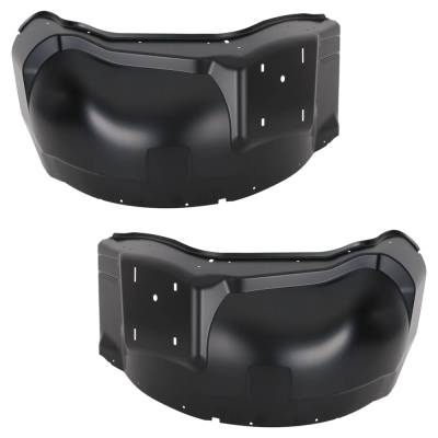Rareelectrical - New Front Left And Front Right Fender Liner Compatible With Chevrolet Gmc Express 3500 Lt 8 Cyl 4.8L - Image 5