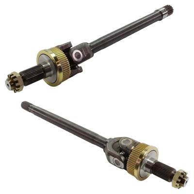 Rareelectrical - New Front Left And Front Right Axle Shaft Compatible With Dodge Ram 1500 Lt 6 Cyl 3.9L Ram 1500 Lt 8 - Image 3