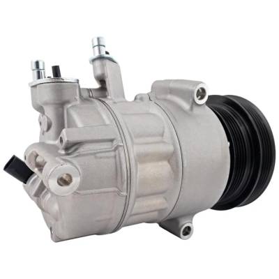 Rareelectrical - New 5-Groove Pulley A/C Compressor Compatible With Volkswagen Jetta Se 5 Cyl 2.5L Golf Base 5 Cyl - Image 3