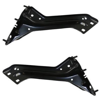 Rareelectrical - New Pair Of Fender Support Compatible With Audi Q5 Komfort 4 Cyl 2.0L Q5 Tdi Technik 6 Cyl 3.0L - Image 1