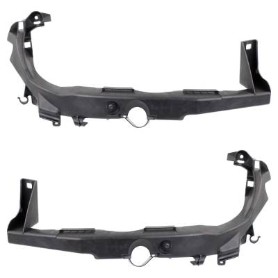 New Pair Of Headlight Bracket Compatible With Bmw 330I Base M3 Base 2006-2008 By Bm2508102 Bm2509102