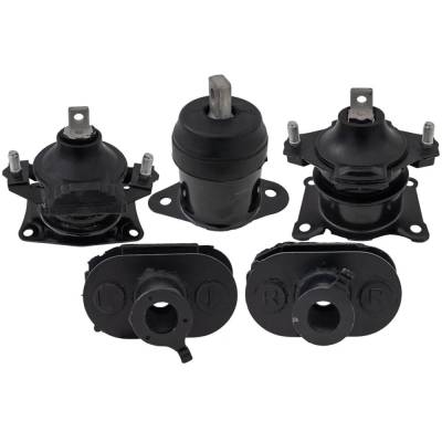New Engine Mount Kit Compatible With Acura Tl Base 6 Cyl 3.2L Tl Type-S 6 Cyl 3.5L 2004-2008 By