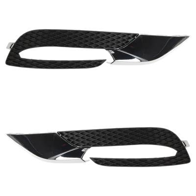 New Front Left And Front Right Fog Light Trim Compatible With Buick Enclave Base 6 Cyl 3.6L Enclave