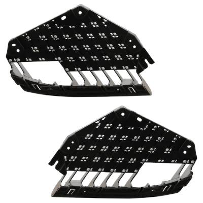 New Pair Of Headlight Bracket Compatible With Infiniti Qx50 Pure 4 Cyl 2.0L Qx50 Sport 4 Cyl 2.0L