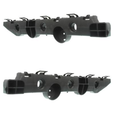 Rareelectrical - New Rear Left Lower And Rear Right Lower Bumper Bracket Compatible With Infiniti Q50 Sport Tech 6 - Image 2