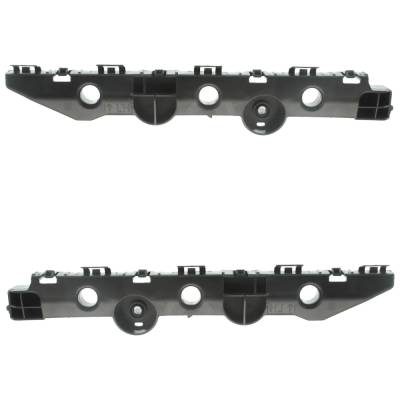 Rareelectrical - New Rear Left Lower And Rear Right Lower Bumper Bracket Compatible With Infiniti Q50 Red Sport - Image 4