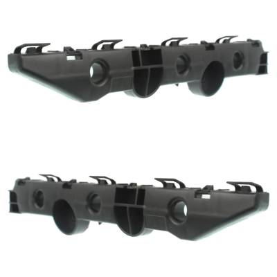 Rareelectrical - New Rear Left Lower And Rear Right Lower Bumper Bracket Compatible With Infiniti Q50 Essential Tech - Image 3