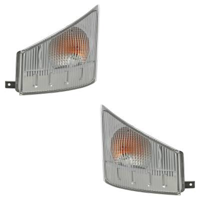 Rareelectrical - New Front Left And Front Right Turn Signal Light Compatible With Gmc Isuzu W3500 Forward W3s042 - Image 2