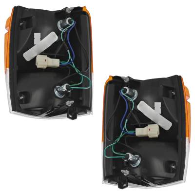 Rareelectrical - New Front Right And Front Left Turn Signal Light Compatible With Gmc Isuzu W4500 Forward W4s042 8 - Image 5