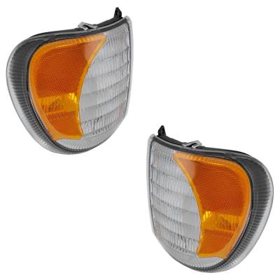 Rareelectrical - New Front Left And Front Right Turn Signal Light Compatible With International 9400I Sba Base 6 Cyl - Image 2