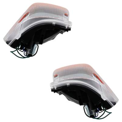 Rareelectrical - New Front Right And Front Left Turn Signal Light Compatible With Gmc Isuzu W3500 Forward W3s042 4 - Image 7