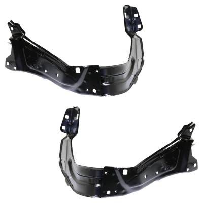 Rareelectrical - New Pair Of Headlight Bracket Compatible With Mercedes Benz C320 Base 6 Cyl 3.2L C230 Kompressor 4 - Image 5