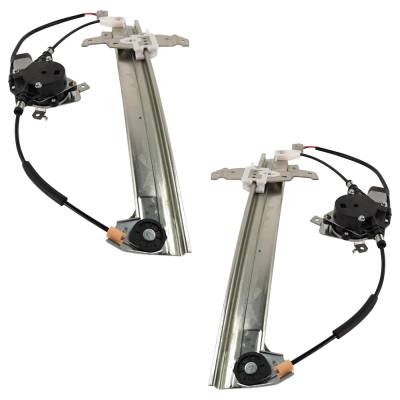 Rareelectrical - New Front Left And Front Right Window Regulator Compatible With Lincoln Town Car Signature Town Car - Image 6