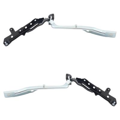 Rareelectrical - New Pair Of Hood Hinge Compatible With Ford F-350 Super Duty Xl 8 Cyl 7.3L F-250 Super Duty Xl 8 Cyl - Image 5