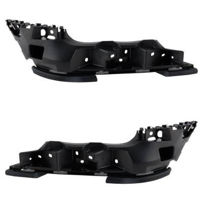 New Pair Of Headlight Bracket Compatible With Ford F-150 Platinum 8 Cyl 5.0L F-150 Lariat 6 Cyl 3.5L