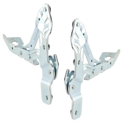Rareelectrical - New Pair Of Hood Hinge Compatible With Ford Ecosport Titanium 3 Cyl 1.0L Ecosport Se 4 Cyl 2.0L - Image 3