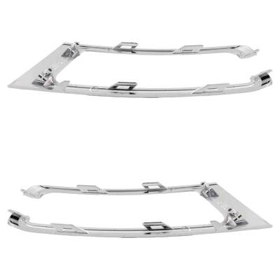 Rareelectrical - New Pair Of Headlight Bezel Compatible With Ford Expedition Max Limited 6 Cyl 3.5L Expedition Max - Image 5