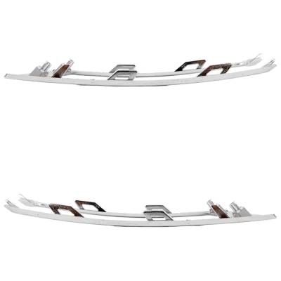 Rareelectrical - New Pair Of Headlight Bezel Compatible With Ford Expedition Max Ssv 6 Cyl 3.5L Expedition Max Xlt 6 - Image 4