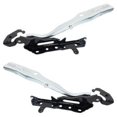 Rareelectrical - New Pair Of Hood Hinge Compatible With Ford F-350 Super Duty Xlt 8 Cyl 6.2L F-350 Super Duty - Image 2