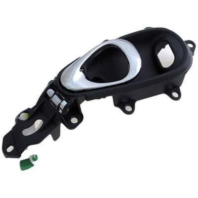 Rareelectrical - Front Left (Driver Side) Interior Door Handle Compatible With 2001-2005 Chrysler Pt Cruiser Black - Image 1