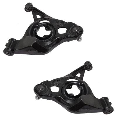 Rareelectrical - New Front Left Lower And Front Right Lower Control Arm Compatible With Chevrolet Gmc Express 2500 Lt - Image 3