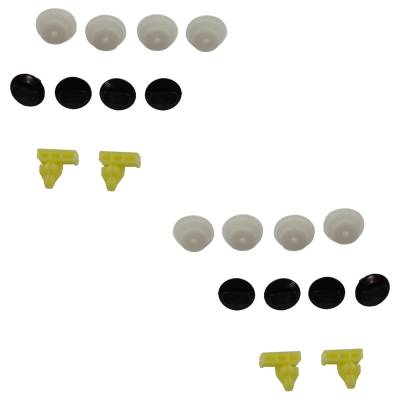 Rareelectrical - New Rear Left And Rear Right Fender Trim Compatible With Nissan Rogue S 4 Cyl 2.5L Rogue Sv 4 Cyl - Image 7