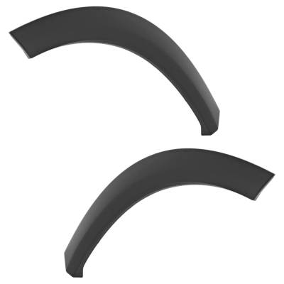 Rareelectrical - New Rear Left And Rear Right Fender Trim Compatible With Nissan Rogue S Rogue Midnight Edition - Image 3