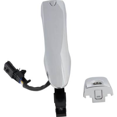 Rareelectrical - Front Driver Side Exterior Door Handle Compatible With 2015-2023 Nissan Rogue Nissan Murano Chrome - Image 3