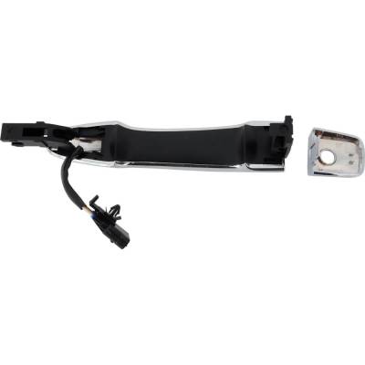 Rareelectrical - Front Driver Side Exterior Door Handle Compatible With 2015-2023 Nissan Rogue Nissan Murano Chrome - Image 4