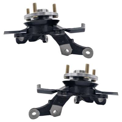 Rareelectrical - New Front Left And Front Right Knuckle Compatible With Hyundai Accent Gl 4 Cyl 1.6L Accent Gsi 4 Cyl - Image 4