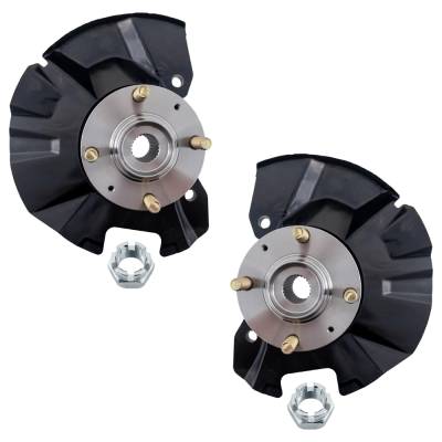 New Front Left And Front Right Knuckle Compatible With Hyundai Accent Sr 4 Cyl 1.6L Accent Gs 4 Cyl