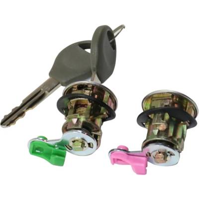 Rareelectrical - New Left Door Lock Cylinder Compatible With Nissan Pathfinder Armada All Submodels Frontier All - Image 2