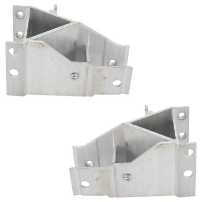 Rareelectrical - New Front Left And Front Right Bumper Bracket Compatible With Bmw 750Li Xdrive Base 8 Cyl 4.4L 530E - Image 4