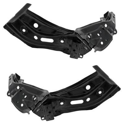 Rareelectrical - New Pair Of Radiator Support Bracket Compatible With Subaru Forester 2.5I Touring 4 Cyl 2.5L - Image 1