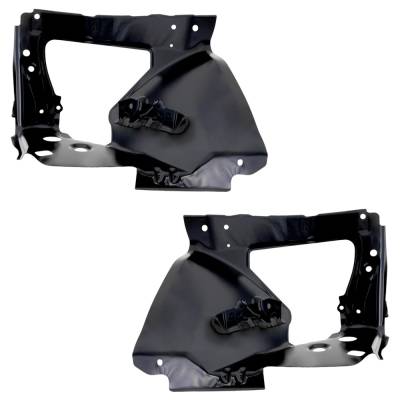 Rareelectrical - New Pair Of Radiator Support Bracket Compatible With Subaru Forester X Touring 4 Cyl 2.5L Forester - Image 2