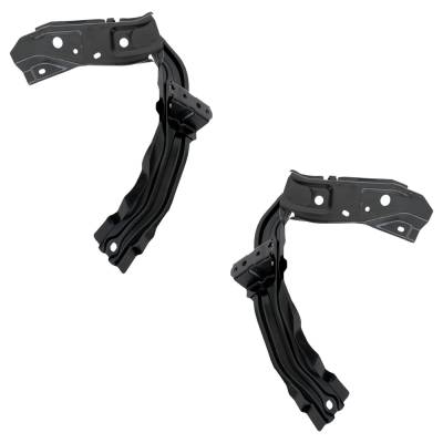 Rareelectrical - New Pair Of Radiator Support Bracket Compatible With Subaru Crosstrek Touring 4 Cyl 2.0L Crosstrek - Image 2