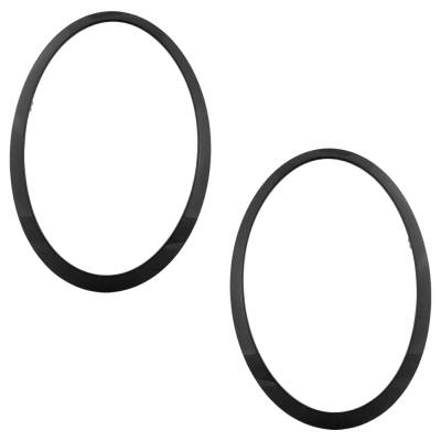 Rareelectrical - New Pair Of Headlight Bezel Compatible With Mini Cooper S Cooper Se 2014-2023 By Mc2506104 Mc2507104 - Image 3
