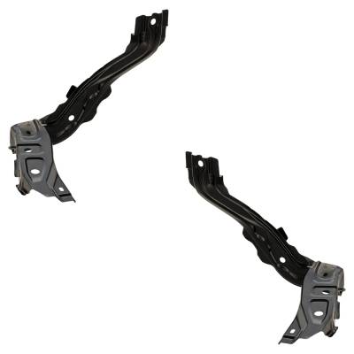 Rareelectrical - New Pair Of Radiator Support Bracket Compatible With Subaru Impreza Limited 4 Cyl 2.0L Impreza - Image 2