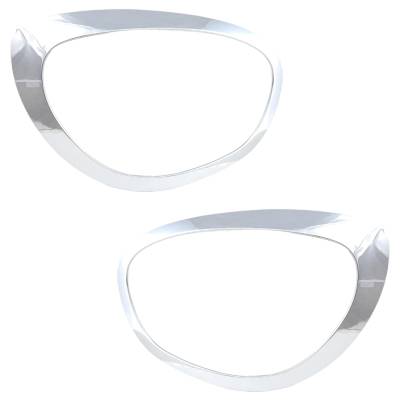 Rareelectrical - New Pair Of Headlight Bezel Compatible With Mini Cooper Countryman Base 3 Cyl 1.5L Cooper Countryman - Image 4
