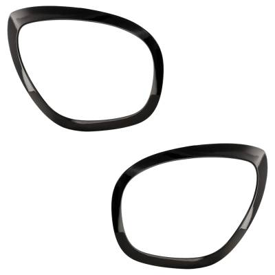 Rareelectrical - New Pair Of Headlight Bezel Compatible With Mini Cooper Countryman Base 3 Cyl 1.5L Cooper Countryman - Image 3