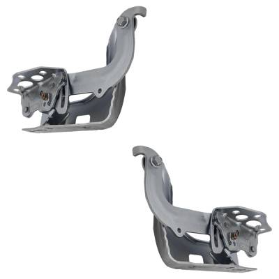 Rareelectrical - New Pair Of Hood Hinge Compatible With Mercedes Benz Glc300 Base 4 Cyl 2.0L Glc350e 4Matic 4 Cyl - Image 3